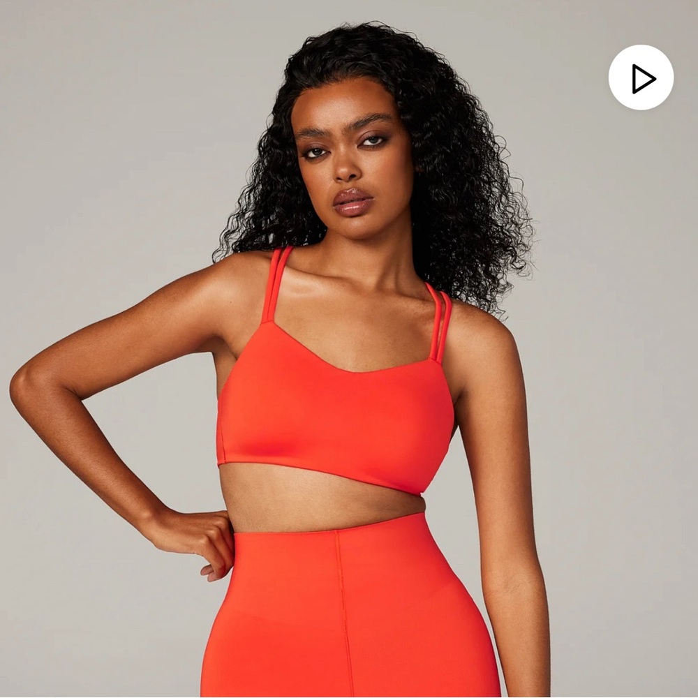 Savage X Fenty On Rhipeat Cherry Red bra size L